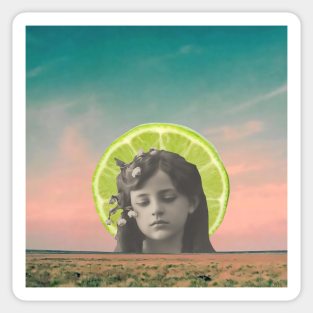 Once Knew - Surreal/Collage Art Sticker
